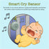 MMOBIEL 20 Portable White Noise Sound Machine for Baby by Soothing Sounds, Cry Sensor, Timer, USB-C Rechargeable Travel