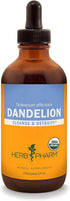 Herb Pharm Certified Organic Dandelion Liquid Extract, 4 Ounce for Cleansing and Detoxification, Organic Cane Alcohol