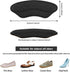 Heel Pads for Shoes That are Too Big, 4 Pairs Foamed Cotton Heel Cushions for Pain Relief & Tighter Fit