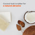 Pack 2 Full Circle Coconut Scrubber Sponges, of Dual-Sided, Plant-Based Sponges Made with Coconut Shells, Cellulose