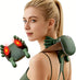 LOVMASSG Shoulder and Neck Massager with Heat, Palm-Like Kneading, 3 Adjustable Speeds, Ergonomic