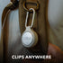 Premium Carrying Case, Durable Small Waterproof Holder for Earplugs, Pills, Coins, Compatible with Loop, Eargasm & Vibes