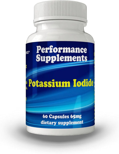 Thyroid Protector Potassium Iodide, 60 Capsules, 65mg