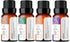 Set (Pack 4 0.5 Oz) GuruNanda Essential Oils of x Fl - Pure, Natural Frankincense, Lavender, Eucalyptus & Orange