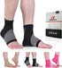 Compression Socks for Women & Men Open Toe (3 Pairs), Ankle Brace Compression Sleeve for Pain Relief