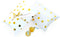 Gold Birthday Party Favors Boxes - 20pc Gold Dots Candy Thank You Treat Box for Wedding Baby Shower Supplies