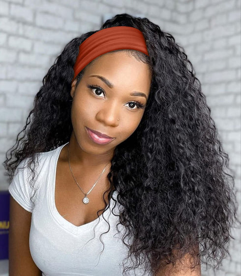 Tobeffect 6 Packs Wide Headbands for Women, Knotted Hairbands Turbans Non Slip Boho Hair Accessories