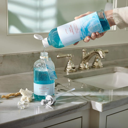 Thymes Large Hand Wash - Aqua Coralline, 15 Fl Oz