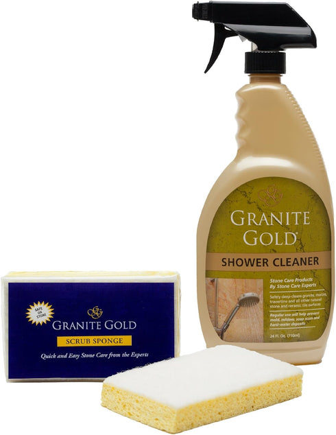 Granite Gold Non-Scratch Scrub Sponge for Granite, Marble, Natural Stone & Quartz Surfaces