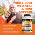 Turmeric Supplement with Saffron, Cinnamon & Cardamom - 60 Capsules, Natural Tumeric Curcumin Joint Support Supplement
