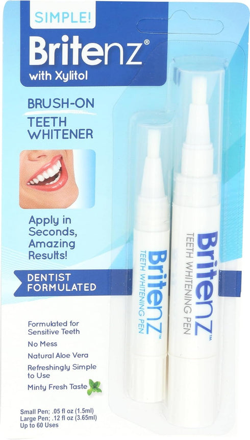 Natural Teeth Whitening Pen, Combo Pack, 0.05 Fl Oz