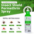 Premium Permethrin Spray Insect Repellent for Clothing, Gear, Tents, Last up to 60 Days, Clear 6 Oz Aerosol (Pack of 2)