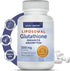 Liposomal Glutathione Capsules - Reduced Glutathione Supplement, 60 Glutathione Capsules for Antioxidant Support