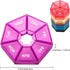 Ponpon 8pcs Pill Holder Box, 7-Sided Portable Vitamin Organizer, Medicine Planner (8 Colors)