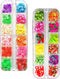 2 Boxes Fruit Flower Slices Nail Art Slices - 3D Polymer Clay Mini Slices for DIY Crafts