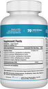 Probiotic Supplement 70 Billion CFU, 10 Strains, 30 Vegan Capsules