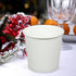 ZUNOXAZ 1.7Oz (50Ml) 100pcs Disposable White Paper Mouthwash Cups Small Bathroom Drinking Cups for Coffee Juice