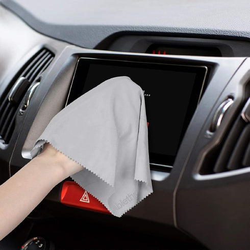 10 Pack Microfiber Cleaning Cloth, Lint-Free Fiber for Lenses, Glasses, Screens, Cameras, Cell Phones, Eyeglasses