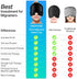 ONLYCARE Migraine Relief Cap - Soothing Headache Hat with Odorless Gel Ice Head Wrap, Hot and Cold Therapy