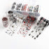 10 Rolls Traditional Chinese Style Nail Foil Transfer Stickers, Ink Painting Characters for Nail Art Decorations
