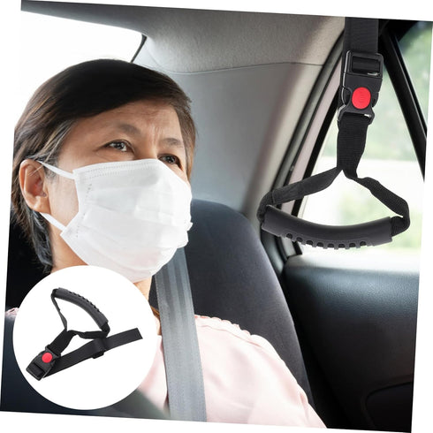 SHERCHPRY Portable Cane Grab Lifter Strap Bed Helper for Seniors Disabled and Pregnant Women Sturdy Non-Slip Hand Grip