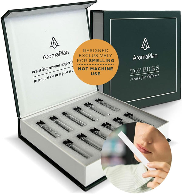 AROMAPLAN Sample Set, Top Picks Set Collection Exclusively for Smelling, NOT Machine