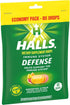 Pack, 80 HALLS Defense Assorted Citrus Vitamin C Drops, Economy Drops