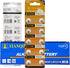 Tianqiu 10PCS Ag0 Lr521 379 Sr521Sw Alkaline Battery
