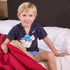 NewU Bedwetting Alarm, Blue; Full Featured with 8 Loud Tones & Strong Vibrations for Deep Sleepers, Boys & Girls