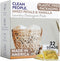 The Clean People Laundry Detergent Pods, Hypoallergenic, Sweet Petals, 32 Pack