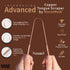 MasterMedi Pure Copper Tongue Scraper for Adults, Easy to Use Tongue Cleaner with Case (Pack of 1)