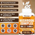 Tioewque 20 1 120 Brain Supplements for Memory and Focus, Mushroom Supplement, in Mushroom Complex with Lions Mane