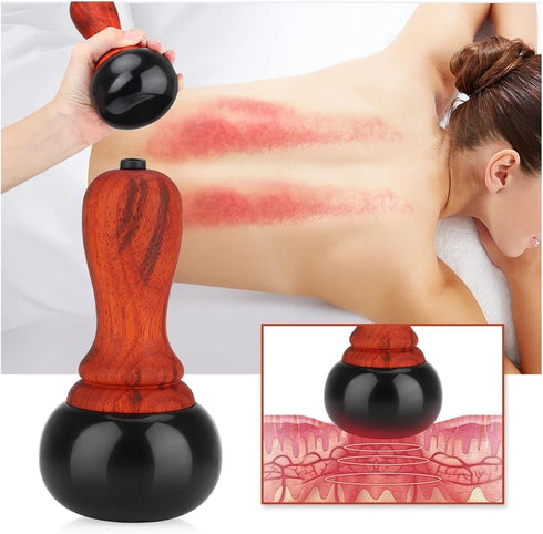 VEXIGO Electric Massager Gua Sha Hot Stone, Scraping Back Heat Massage Tool Scraping Your face Massage Relax The Skin