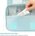 Mossio Hanging Toiletry Bag, Large Cosmetic Makeup Travel Organizer for Men & Women, Sturdy Hook
