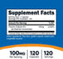 Nutricost Vitamin B1 (Thiamine) 100mg, 120 Capsules - Gluten Free and Non-GMO