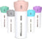 Travigo 4-in-1 Travel Dispenser Bottle, TSA Approved, Includes Four 1.4 oz. Reusable Cosmetic Toiletry Containers