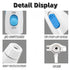 Replacement Hose and Handle Parts for Waterpik Water Flosser, Compatible with WP-100 WP-300 WP-660 WP-900 Series