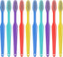100 Pack Disposable Medium Soft Bristles Bulk Toothbrushes, Individually Wrapped