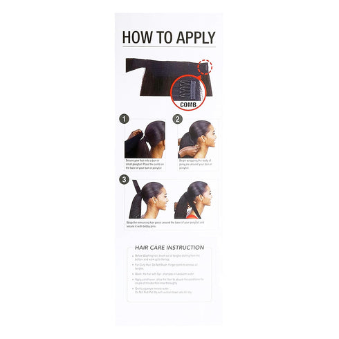 Milky Way Easy Wrap Ponytail Organique Pony Pro Natural Yaky 32" (1)