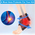 Kids Ankle Brace Supports Breathable Neoprene Ankle Stabilizer Adjustable Protector Wraps for Sports Protection 2PCS