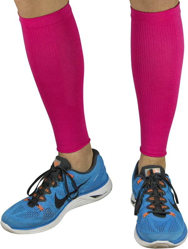 Pure Compression Calf Sleeves - #1 Compression Leg Sleeve for Runners - Men and