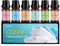 Clean Essential Oils Set - 6x10ML Fragrance Oil for Diffuser, Aromatherapy, Candle & Soap Making Essential Oil Kit