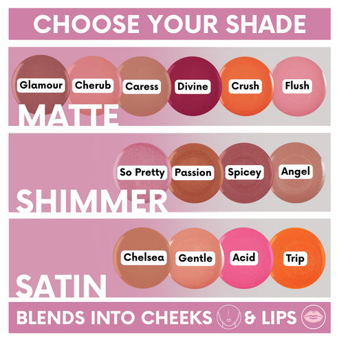 WATERCOLOUR BLUSH LIQUID SO PRETTY - Buildable & Blendable Long-Lasting Waterproof Blush for Cheeks & Lips