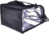 Trave Medium Makeup Brush Buddy - Cosmetic Kits Storage Organizer Bag with 4 Dividers & Shoulder Straps