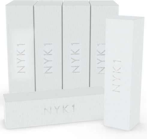 White Nail Buffer Sanding Block, Pack of 10, Professional Salon Quality Grit for Nails