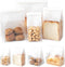 Roppolo 50 Pcs 3.9 Inch Bread Bags with Tin Tie, Mini Loaf Bags