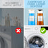 50oz Laundry Detergent Dispenser - 2Pcs Glass Dispenser for Bleach, Fabric Softener, Liquid Laundry Soap