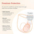 TRANQUILITY-1/2CSPK-2070 (14" 4") 100 TopLiner Disposable Booster Pads - Regular x - ct