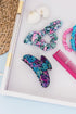 Lilly Pulitzer Colorful Hair Clip Claw, Medium Jaw Clip for Fine Thick Curly or Straight Hair, Cute Hair Clip
