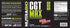 NutraBio CGT-MAX Powder - Creatine, Glutamine, Taurine for Muscle Recovery & Strength - 40 Servings - Tropical Fruit